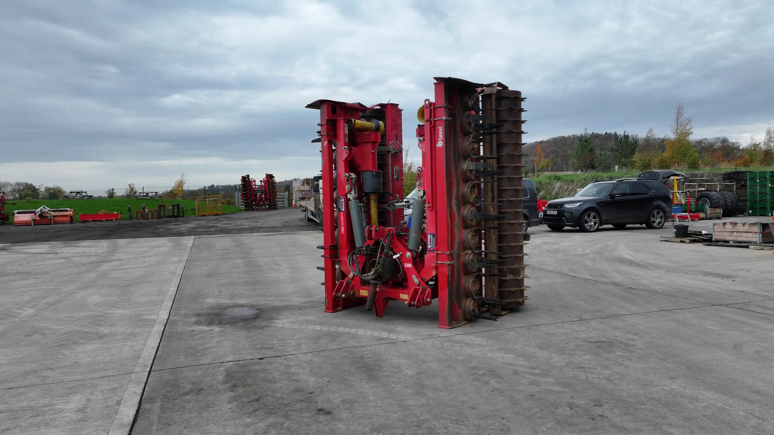 USED BREVI MKF350K - 5M POWER HARROW - Banner